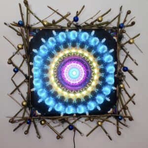Sferele pădurii-50 cm și decor de 10-12 cm-stoc epuizat