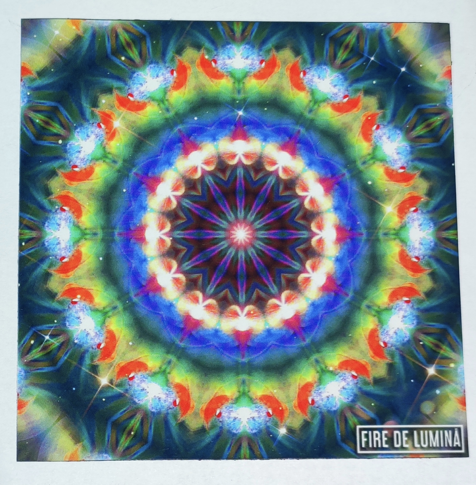 Cod de lumină-Magnet mandală 14