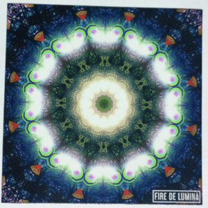 Cod de lumină-Magnet mandală 18