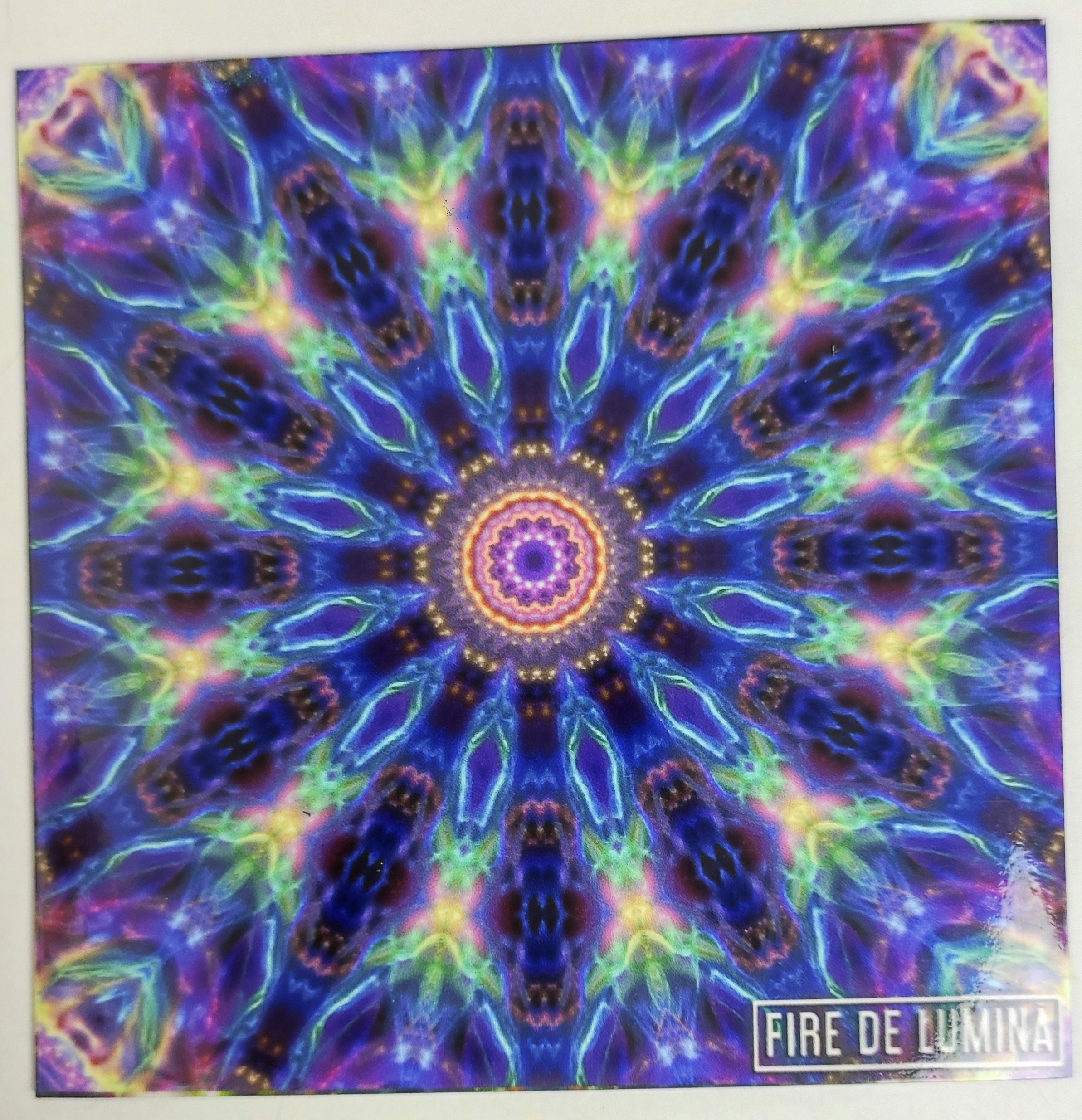 Cod de lumină-Magnet mandală 24