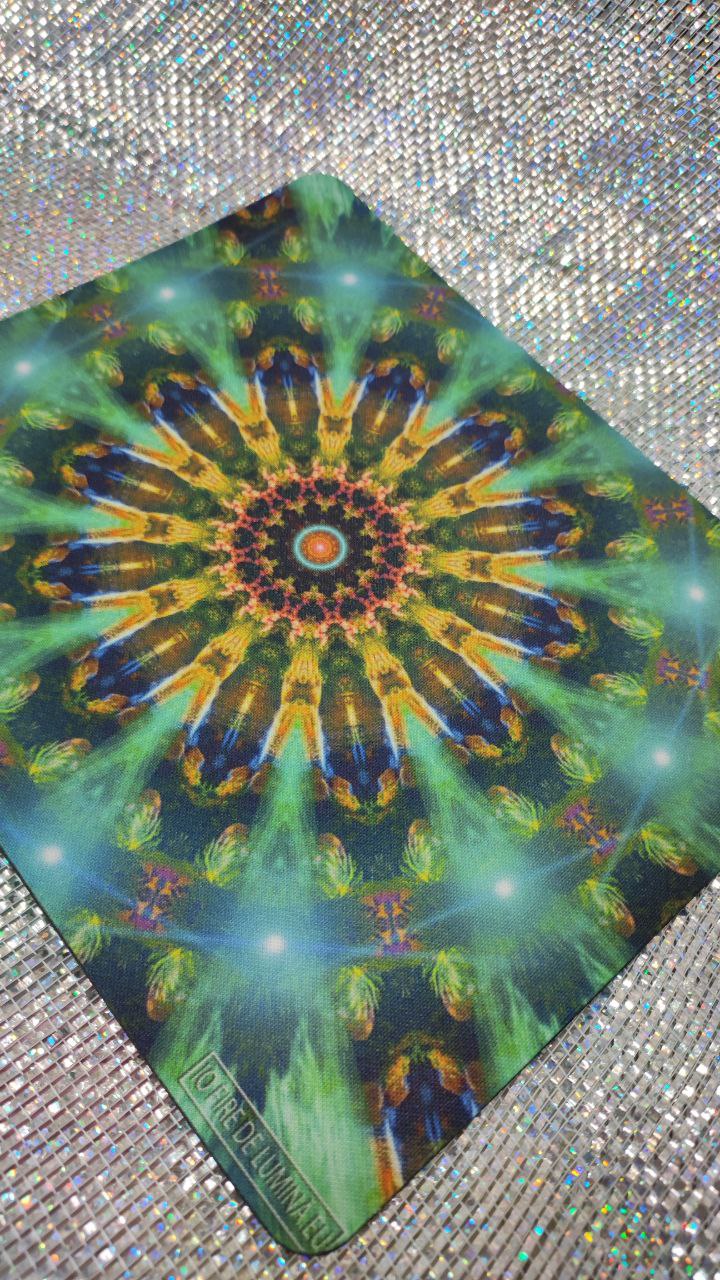 Mousepad cu mandala din natură 23cm X 19cm - imagine 2