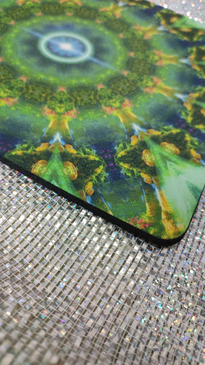 Mousepad cu mandală din natură 23cm X 19cm - imagine 4