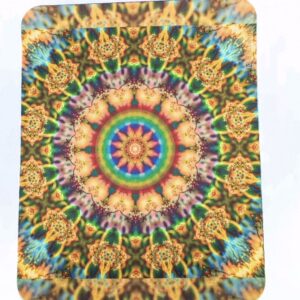 Mousepad cu mandală din flori 22cm X 19cm