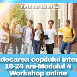 Vindecarea copilului interior între 18-24 ani-Modulul 4