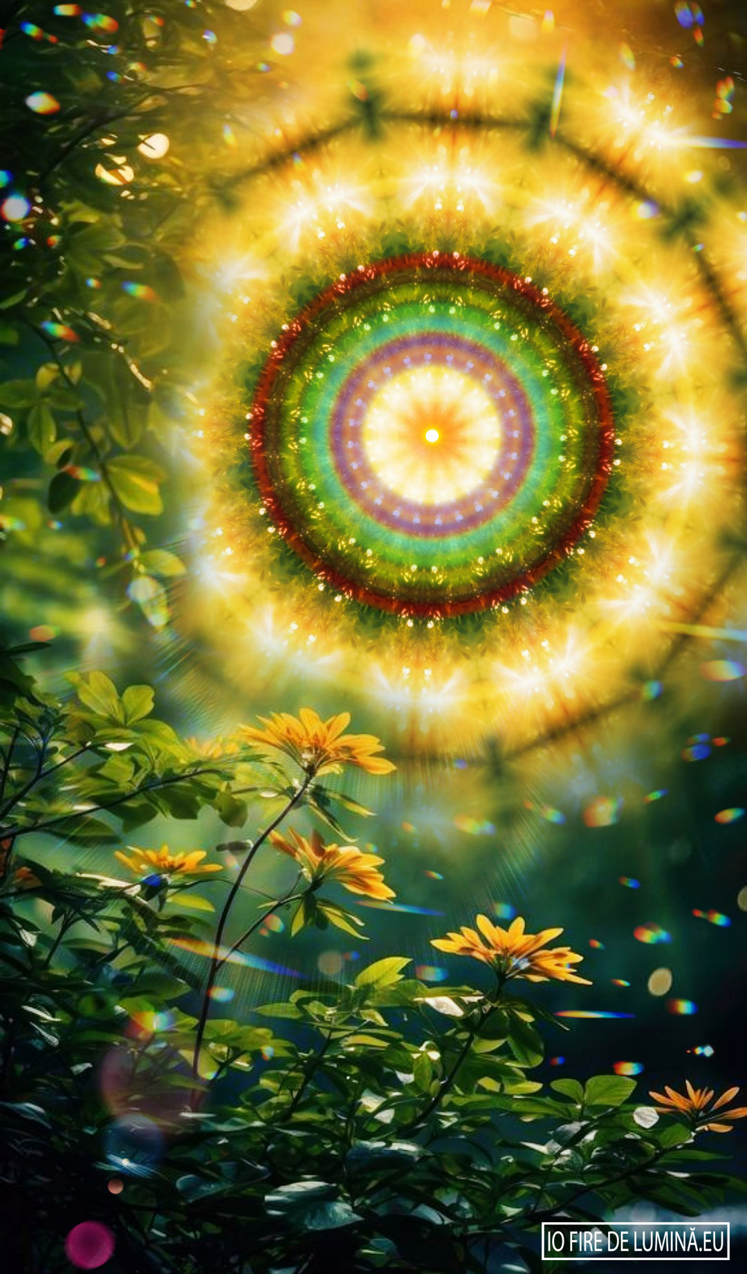 Mandala aurie a pădurii - imagine 2
