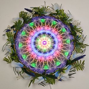 Scânteia verdelui-40 cm /decor 7-8 cm